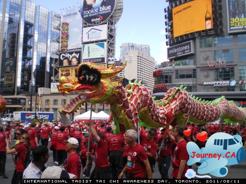 Dragon Dance at Dundas Square