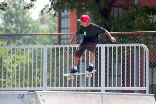 Skateboard Park - Air Shot