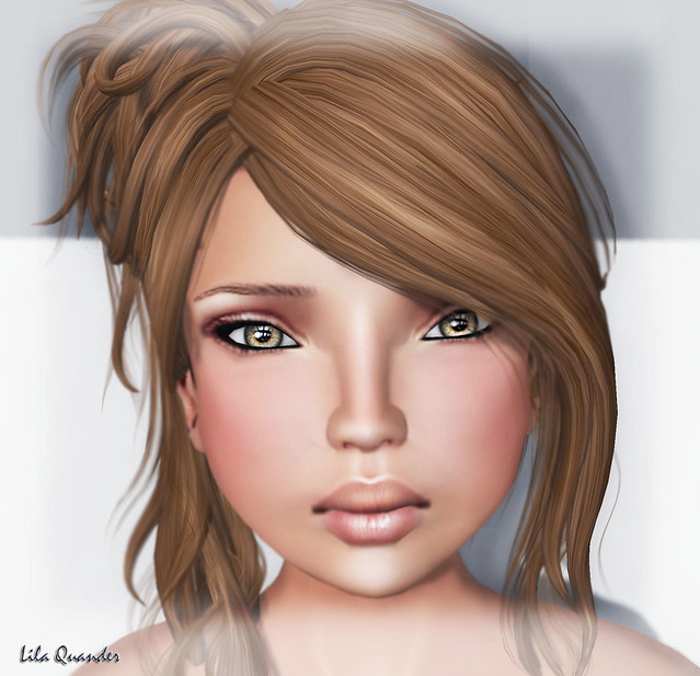 Lara Hurley-Katya-natural/Tan & brown lipgloss/Tan (portrait)