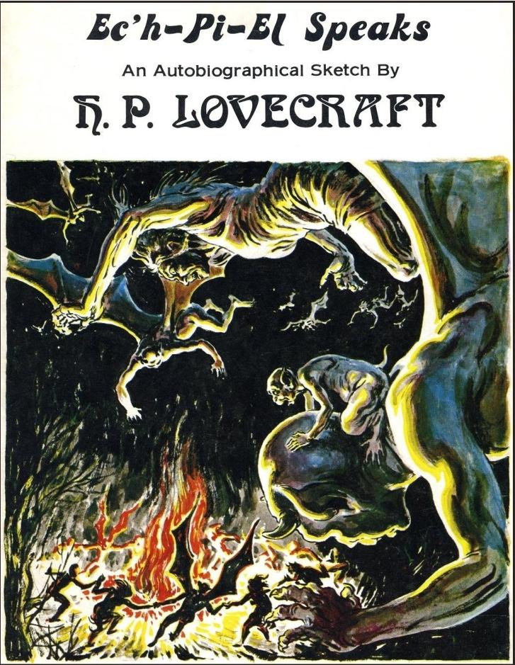 Virgil Finlay - 99, Ec'h-pi-el speaks (H.P Lovecraft)