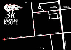 Adobo Run 2011 3k route