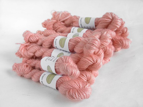 Sending out wee skeins into the world...