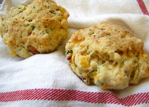 Cheddar Chive Bacon Biscuits