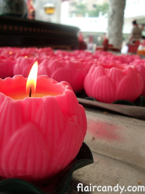 Thean Hou Temple, candle