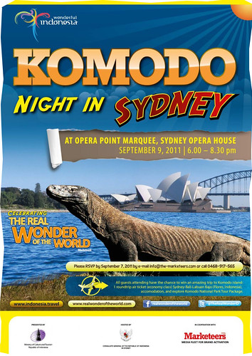Komodo Night in Sydney, Sept 9, 2011