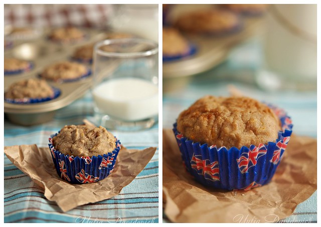 Деревенские ржаные маффины Muffins with rye flour