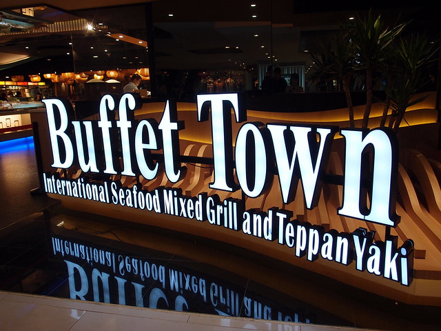 Buffet Town Signage