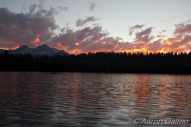 Sunset Over Moraine Lake