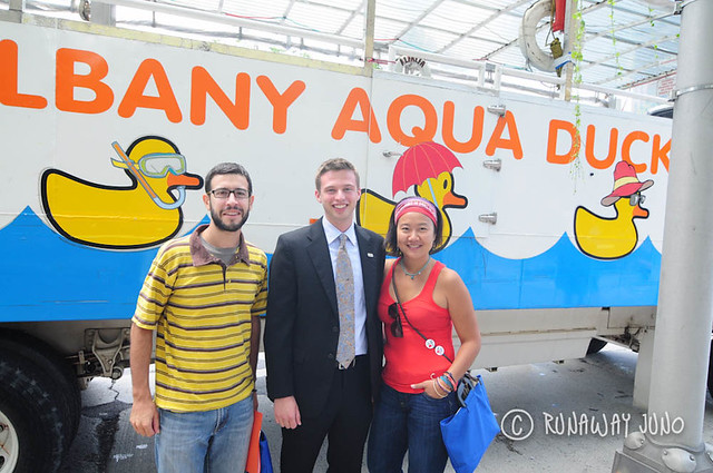Aqua duck tour in Albany