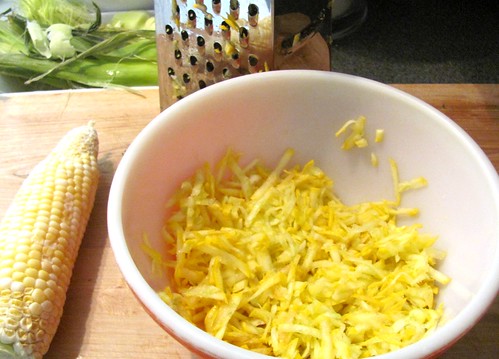 Food Network Magazine's Zucchini-Corn Fritters