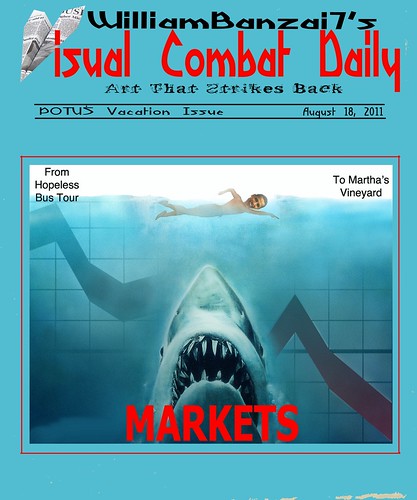 VISUAL COMBAT DAILY (ISSUE 8: POTUS ON VACATION) by Colonel Flick