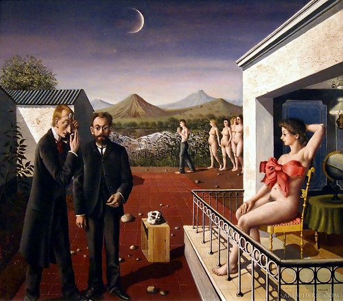 Paul Delvaux: Phases of the Moon (1939) by artspheric