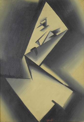 Beklemmung (anxiety) - Josef Capek (1915)