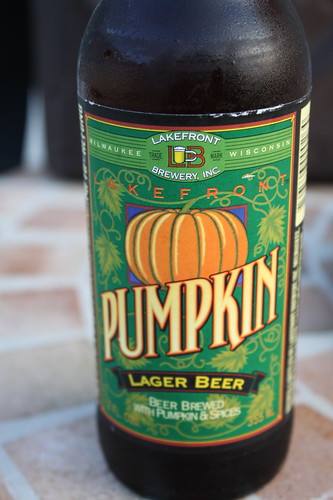 pumpkin beer Lakefront Brewery