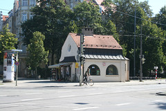Warteraum - Kiosk Nymphenburger Straße - Südseite