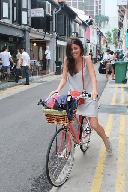 haji lane, singapore, singapur, tokyo bike