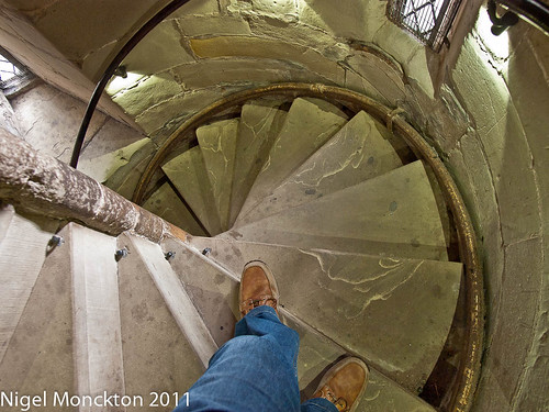 Spiral Staircase, Warwick castle by nmonckton