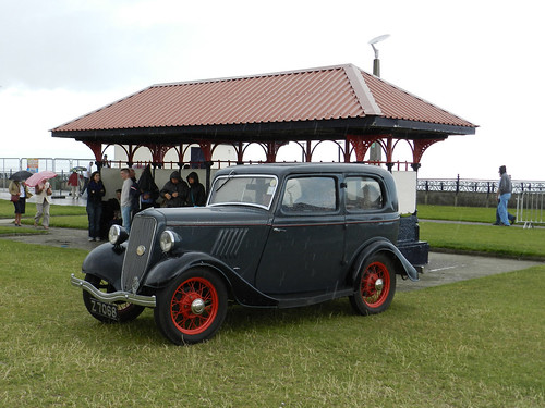 Vintage cars on Bray Seafront