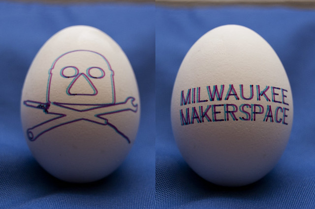 Milwaukee Makerspace 3D Egg