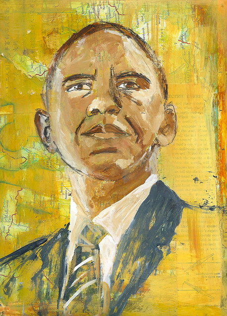 Obama painting