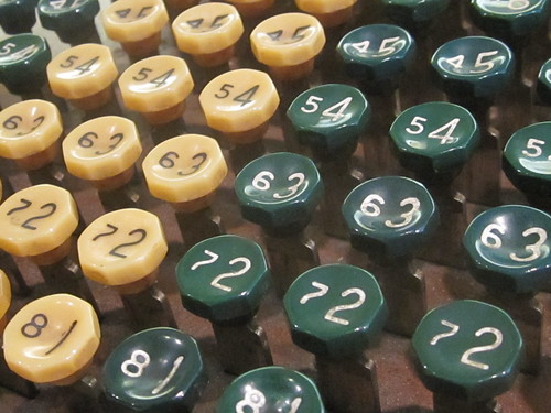 Vintage Typing Keys