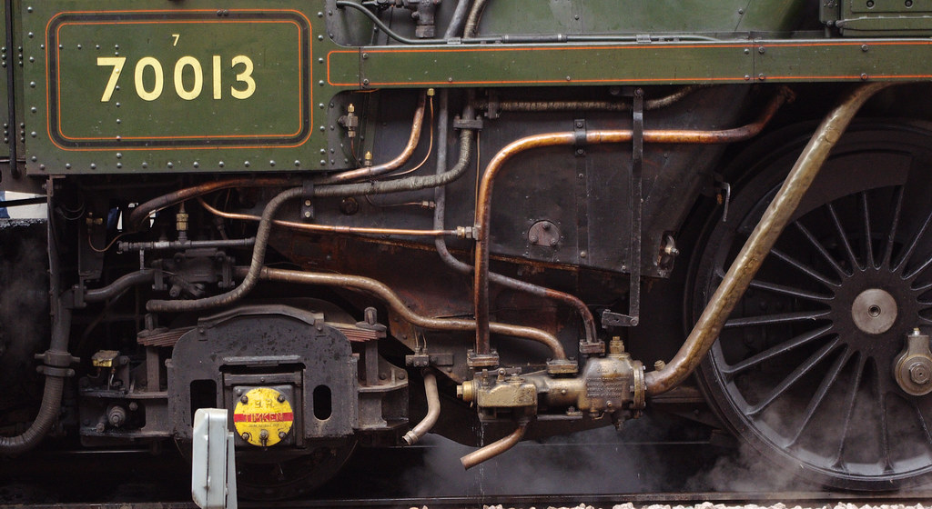 70013 Oliver Cromwell Steam Exhauster