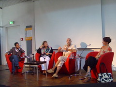 Monica Cantieni, Barbara Renno, Alban Nikolai Herbst und Katrin de Vries