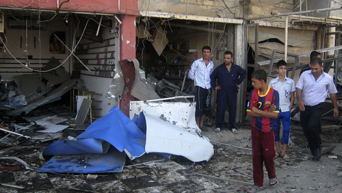 A series of bomb explosions hit Iraq on August 15, 2011. The above photo is of one of the attacks in the northern city of Kirkuk. by Pan-African News Wire File Photos