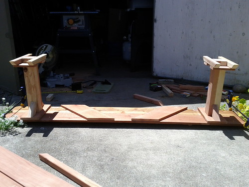 Attaching Legs and Cross Supports