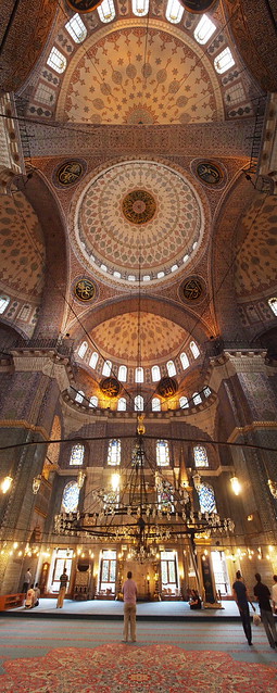耶尼清真寺Yeni Camii的室內