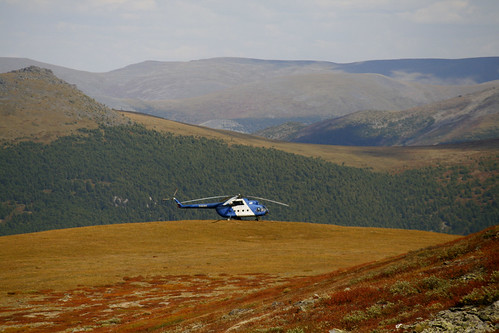 Mi-8 on a hill ©  Pavel 