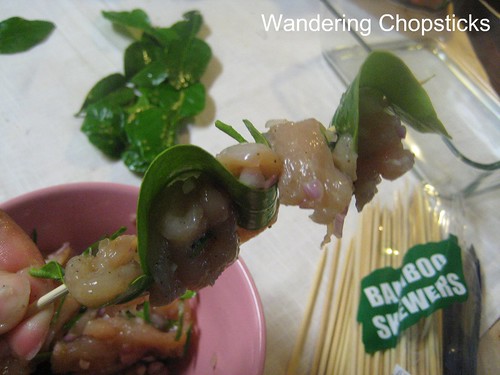 Ga Nuong La Chanh (Vietnamese Grilled Chicken in Kaffir Lime Leaves) 7