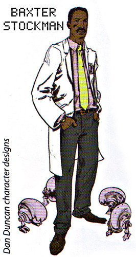 IDW :: Teenage Mutant Ninja Turtles V.5  #1 //  'Baxter Stockman' .. character Design by Duncan (( 2011 ))