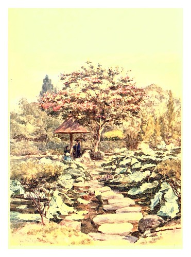 012-El jardin Bozen Kaku-Japan & the Japanese 1910- Walter Tyndale
