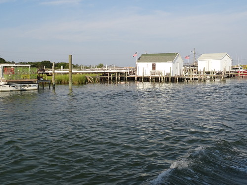 Arrival at Tangier Island