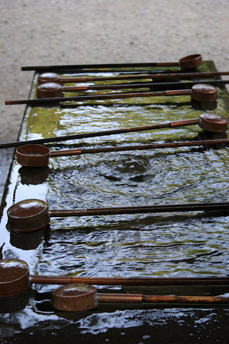 Ladles for Temizu, ritual washing