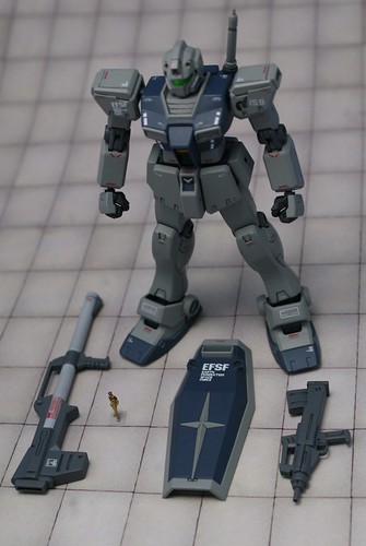 Gundam 0083- HGUC 1/144 - RGM-79C GM Type C - Completed - 0