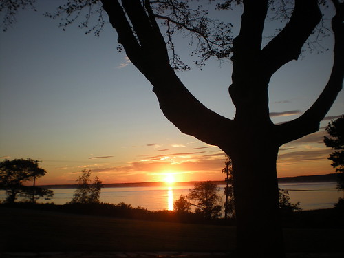 Sunset in Scarborough, Maine