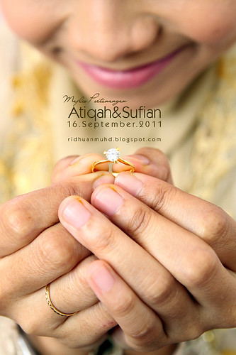 Pertunangan Atiqah&Sufian
