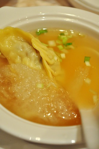 birds nest soup with dumpling