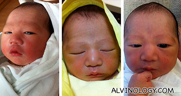 My son, Asher Lim Yu Yi, born on 21 August 2011