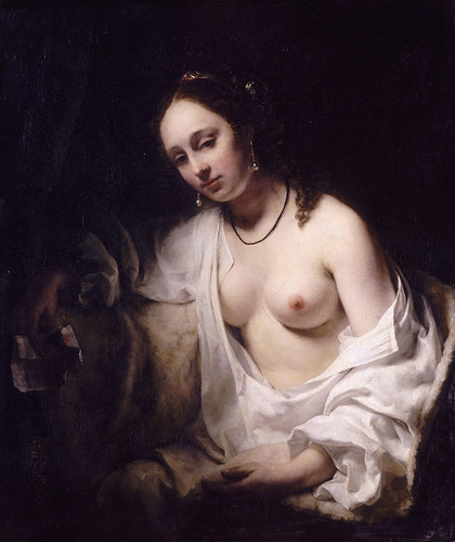 Willem Drost - Bathsheba with David’s Letter [1654] by Gandalf's Gallery