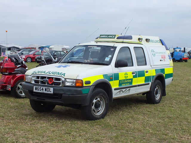 ford ranger 4x4 ambulance w654wdl