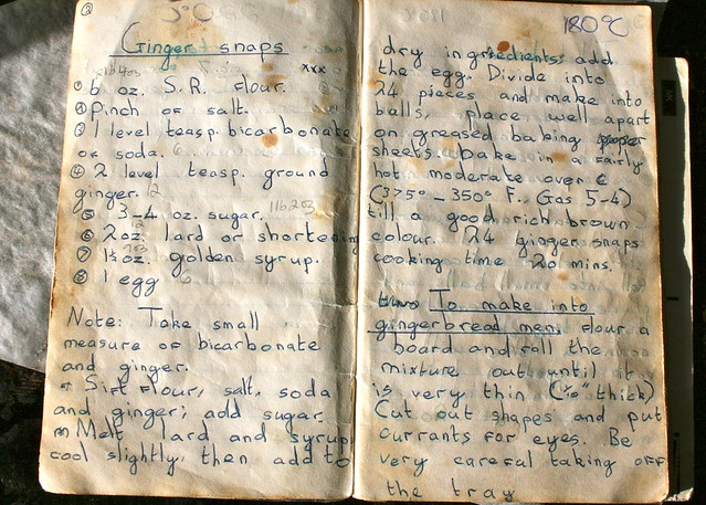 My old recipe book
