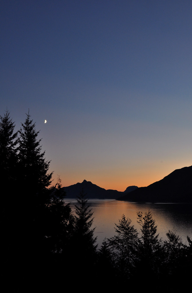 Howe Sound, twilight