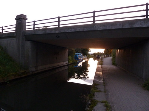 Canal sunset