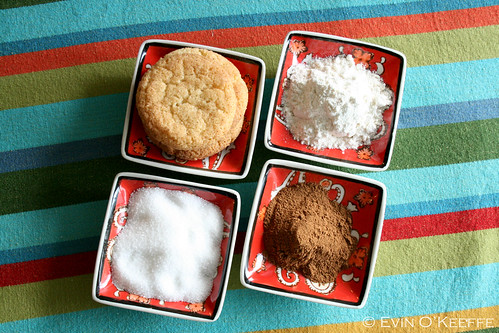 Snickerdoodle Cookies with Main Ingredients