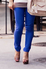 asos cobalt blue skinny jeans