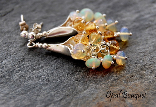 Opal Bouquet by gemwaithnia