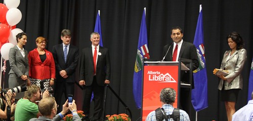 MLA Raj Sherman's victory speech at Alberta Liberal leadership event September 10, 2011.